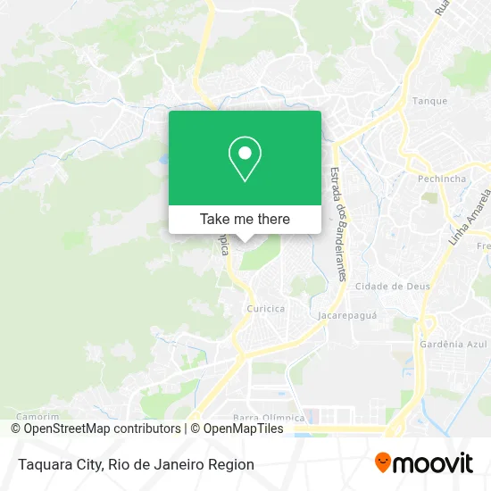 Taquara City map