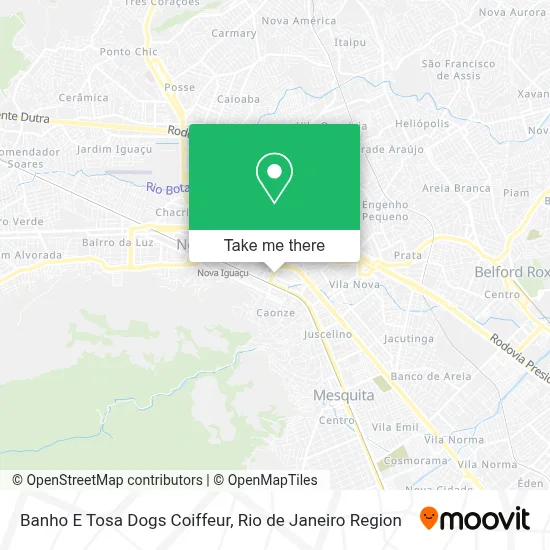 Banho E Tosa Dogs Coiffeur map