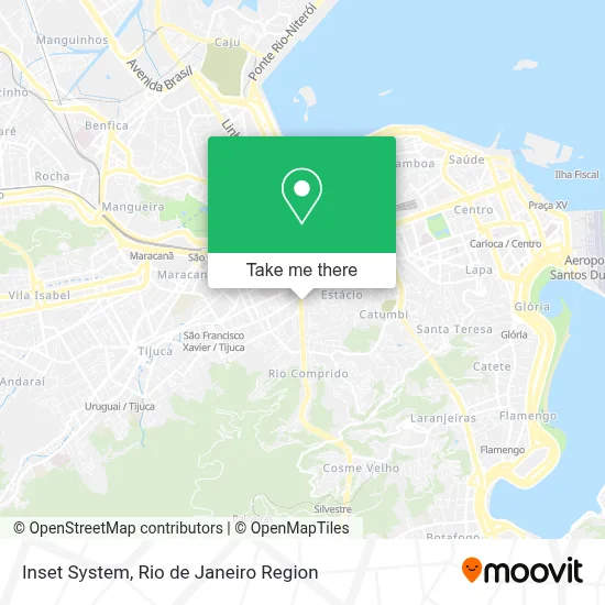 Inset System map