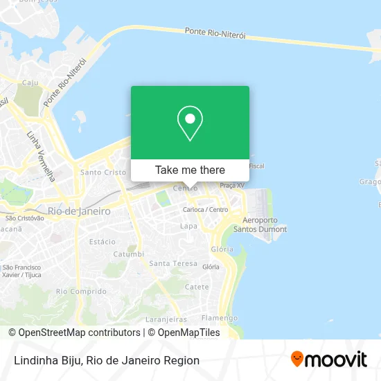 Lindinha Biju map
