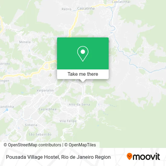 Pousada Village Hostel map