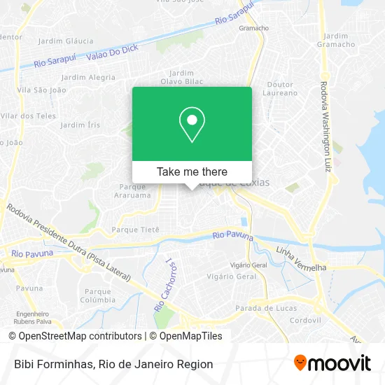 Bibi Forminhas map