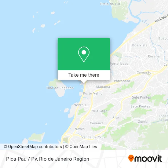 Pica-Pau / Pv map