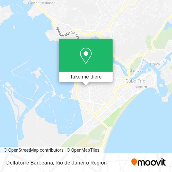 Dellatorre Barbearia map