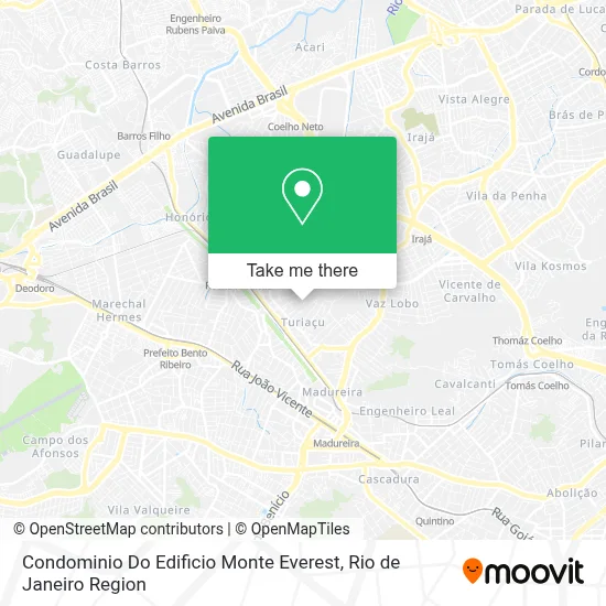 Condominio Do Edificio Monte Everest map