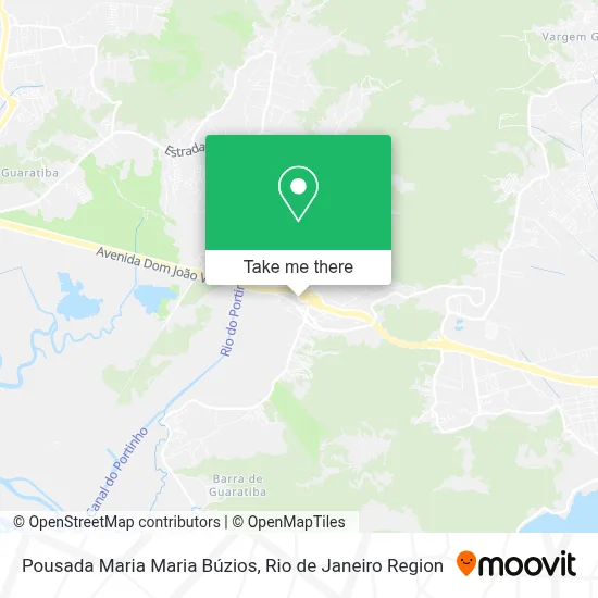 Pousada Maria Maria Búzios map
