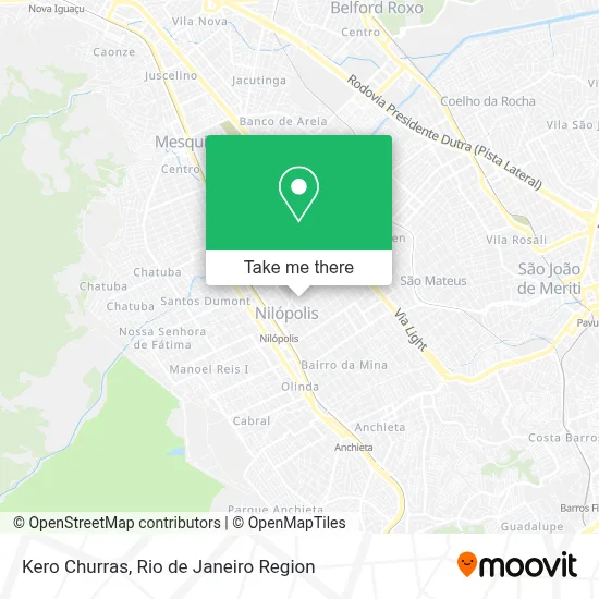 Kero Churras map