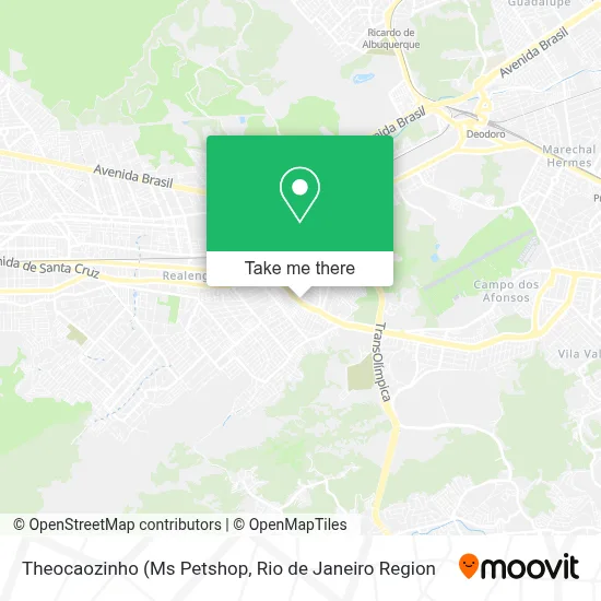Theocaozinho map
