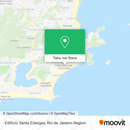 Edifício Santa Edwiges map