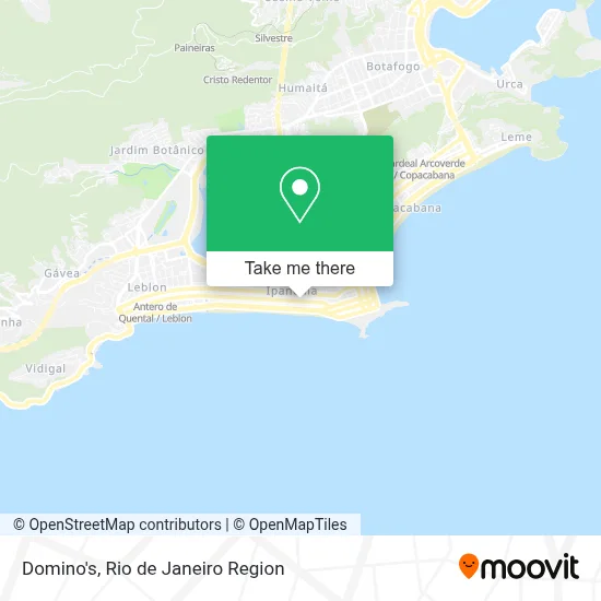 Domino's map