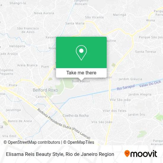 Elisama Reis Beauty Style map
