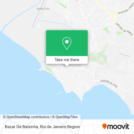 Bazar Da Baixinha map
