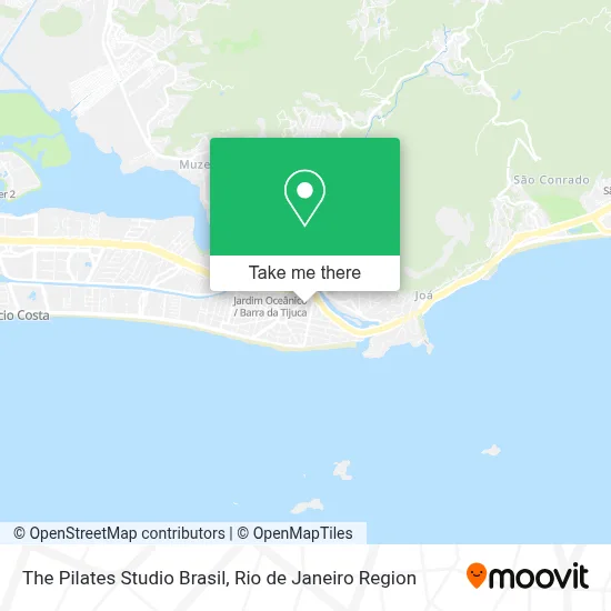 The Pilates Studio Brasil map