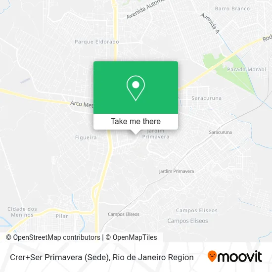 Crer+Ser Primavera (Sede) map