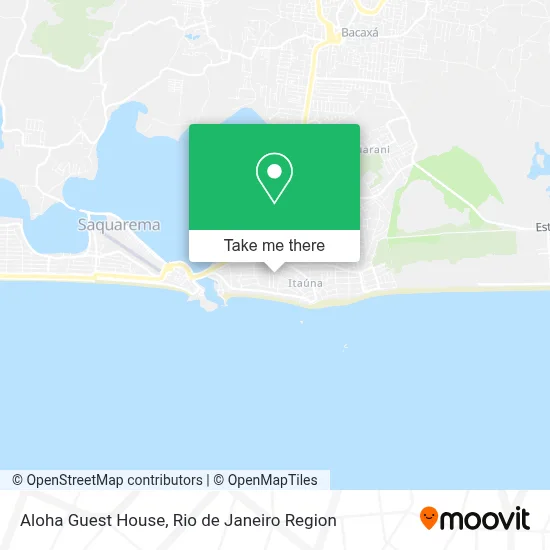 Aloha Guest House map