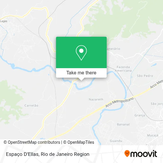 Espaço D'Ellas map