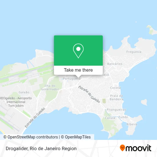 Drogalider map