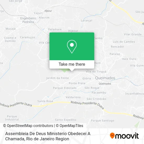 Assembleia De Deus Ministerio Obedecei A Chamada map