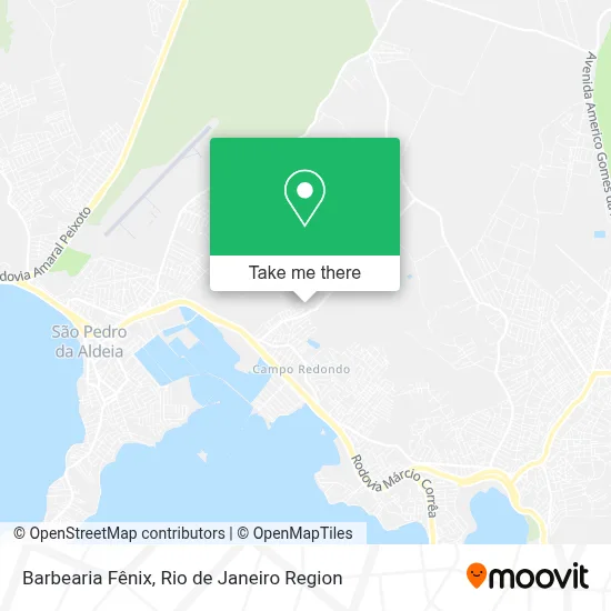 Barbearia Fênix map