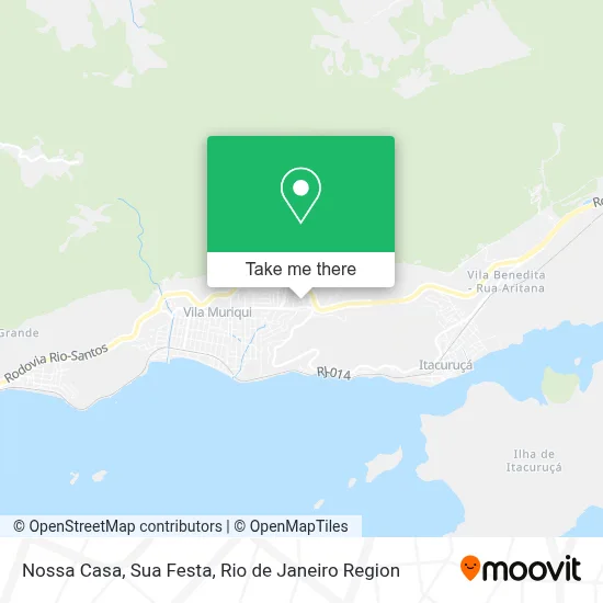 Nossa Casa, Sua Festa map