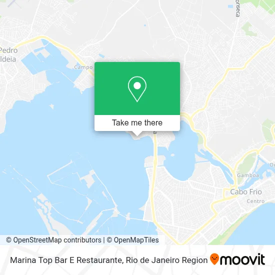 Marina Top Bar E Restaurante map