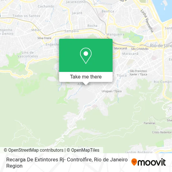 Recarga De Extintores Rj- Controlfire map