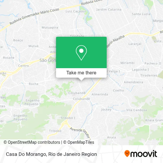 Casa Do Morango map