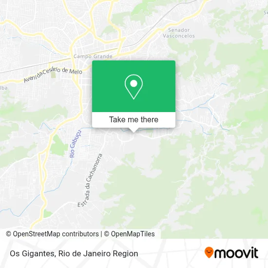 Os Gigantes map