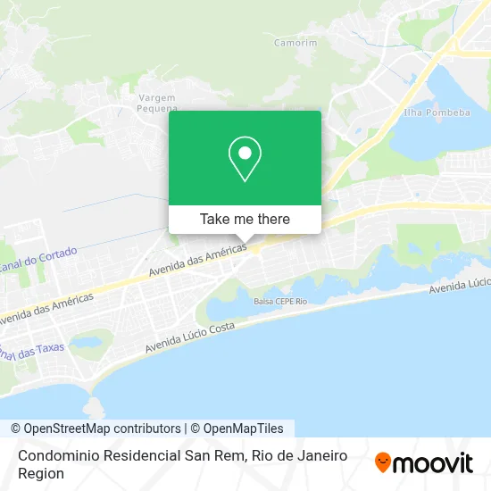 Condominio Residencial San Rem map