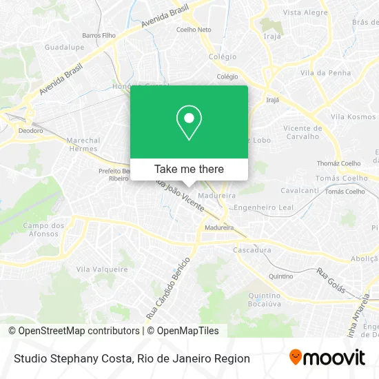 Studio Stephany Costa map
