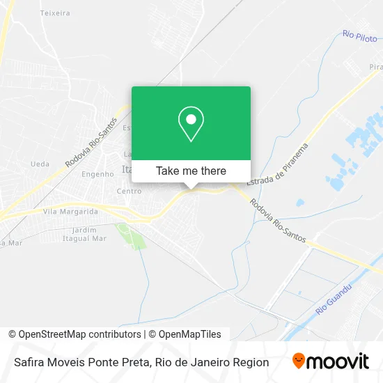 Safira Moveis Ponte Preta map
