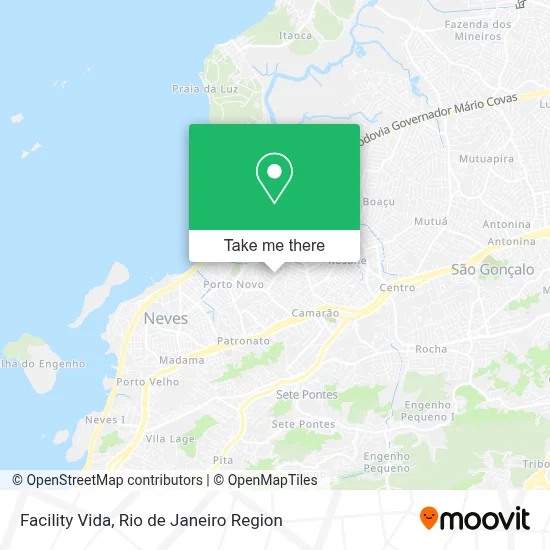 Facility Vida map