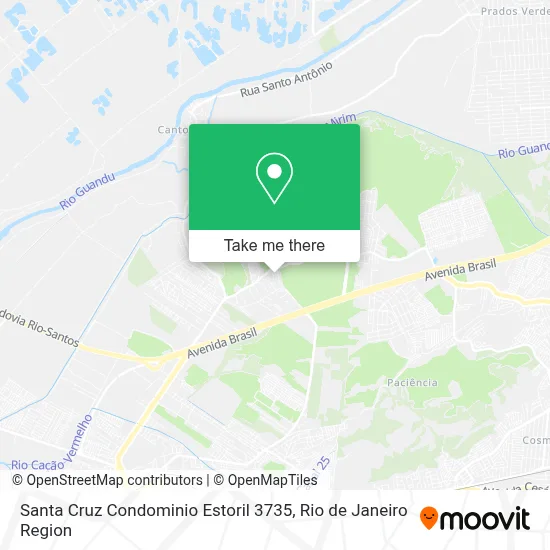 Santa Cruz Condominio Estoril 3735 map
