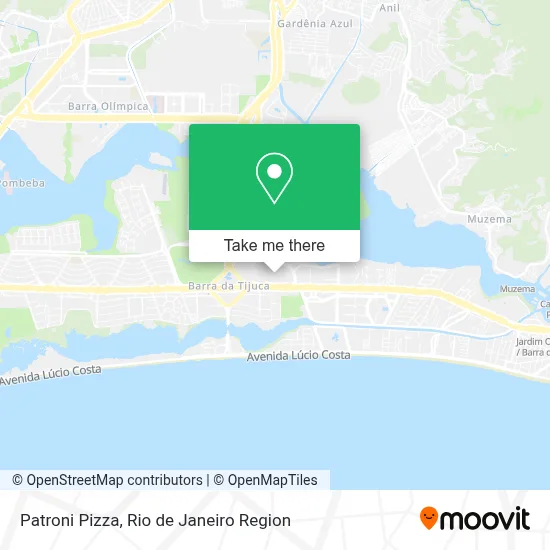 Patroni Pizza map