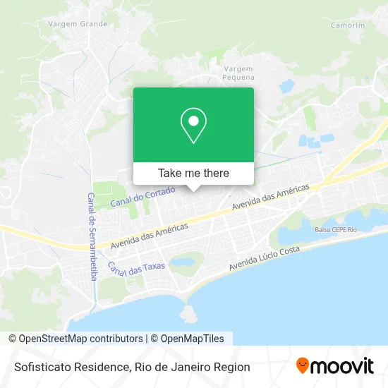 Sofisticato Residence map