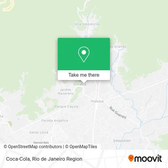 Coca-Cola map