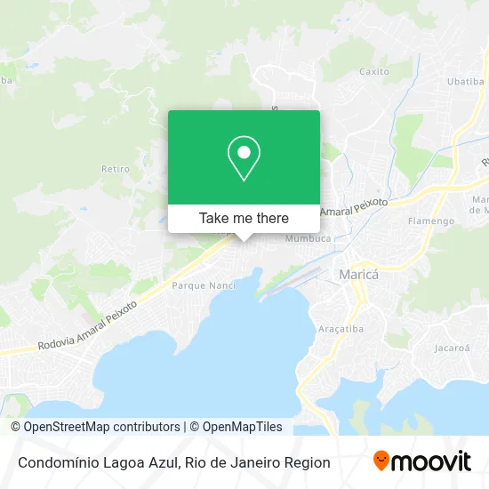 Condomínio Lagoa Azul map
