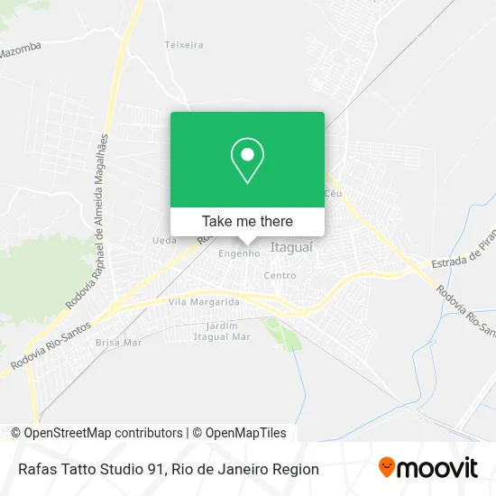 Rafas Tatto Studio 91 map