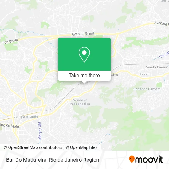 Bar Do Madureira map