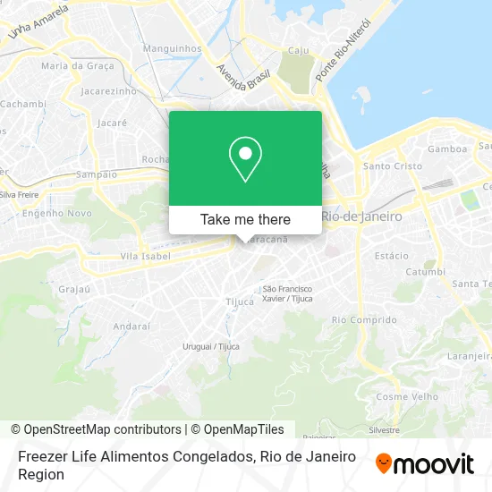 Freezer Life Alimentos Congelados map