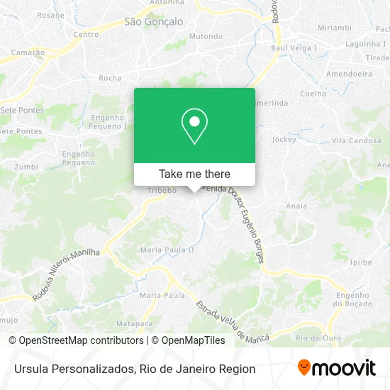 Ursula Personalizados map