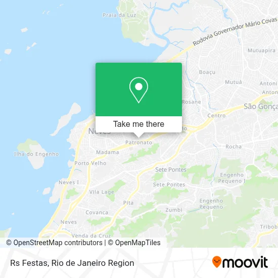 Rs Festas map