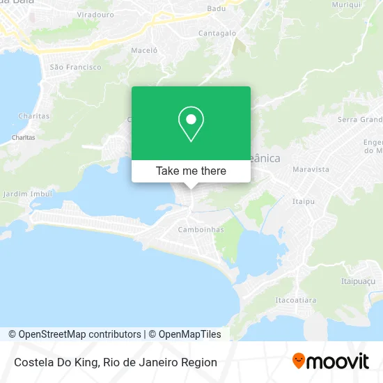 Costela Do King map