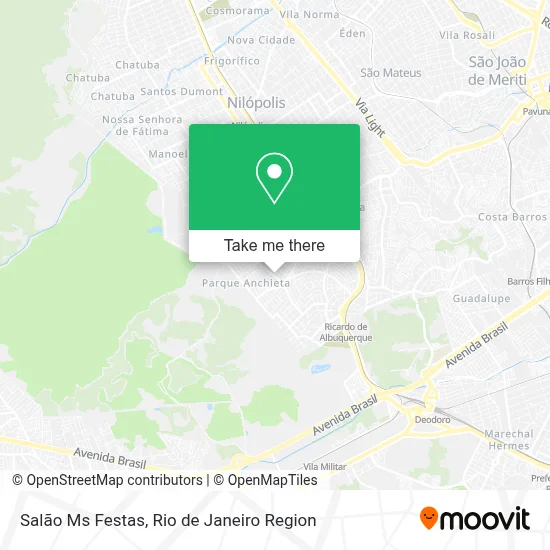 Salão Ms Festas map