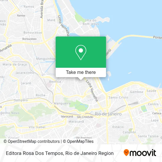 Editora Rosa Dos Tempos map