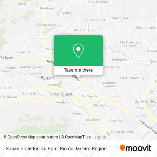 Sopas E Caldos Du Bom map