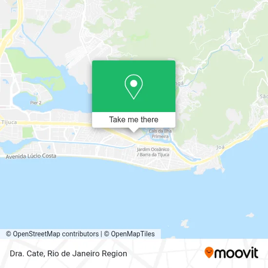 Dra. Cate map