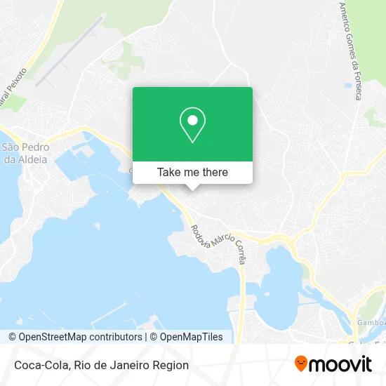 Coca-Cola map