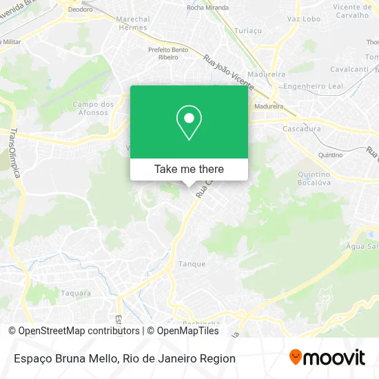 Espaço Bruna Mello map