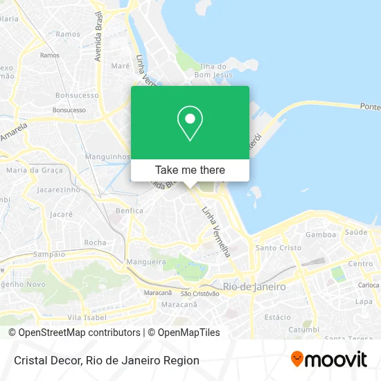 Cristal Decor map